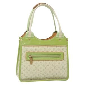 LOUIS VUITTON Monogram Mini Sac Catline Bag Almond Green M92931 LV Auth 132609